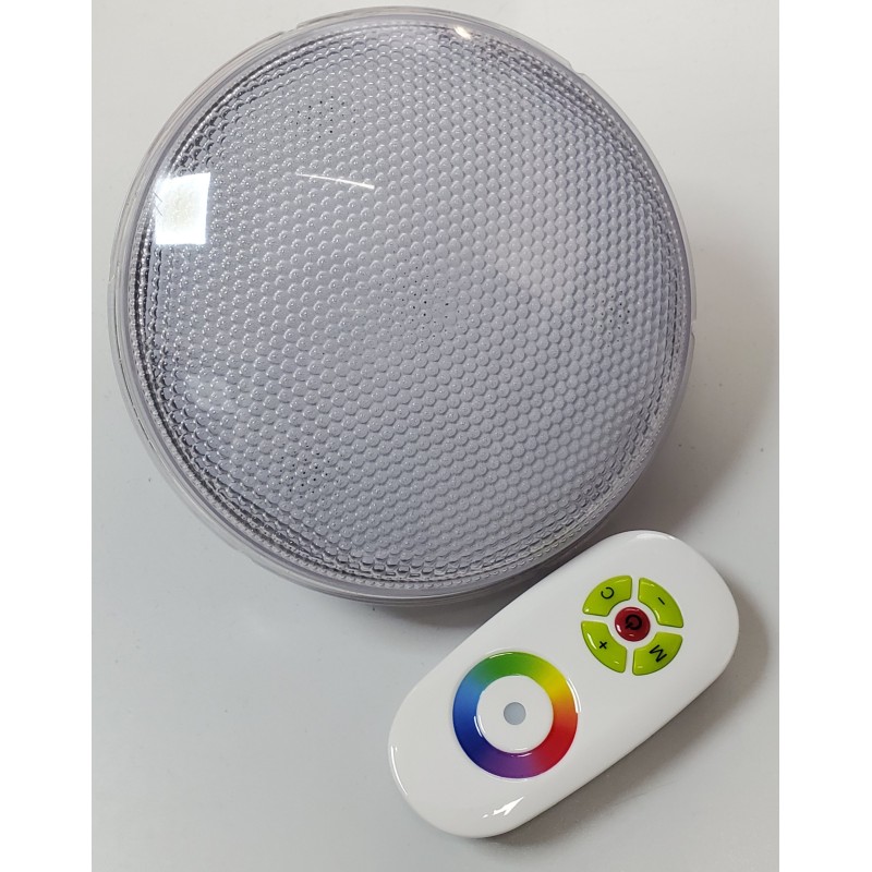 lampara de Piscina de LEDs Par 56 25W RGB con Mando 12v