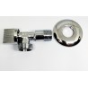 GRIFO LAVADORA 1/2-3/4 CON FLORON CROMADO