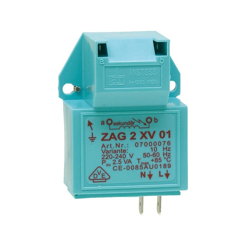  Transformador de encendido ZAG 2XV 01 baxi