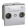 TOMA TV/FM UNICA  UNICA TOP ALUMINIO EUNEA
