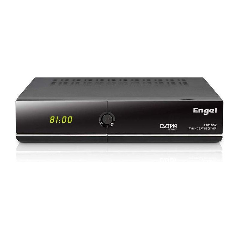 Receptor Satélite Engel RS8100R - HD, DVB-S2/S, HDMI, RS-232, DV3S2, IPTV, PVR, USB 2.0, WiFi