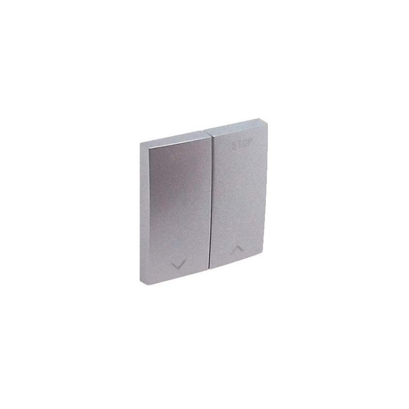 Tapa interruptor persianas Efapel 90613 T AL Logus 90 aluminio