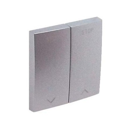 Tapa interruptor persianas Efapel 90613 T AL Logus 90 aluminio