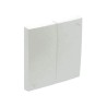 Tapa interruptor persianas Efapel 90613 T AL Logus 90 aluminio