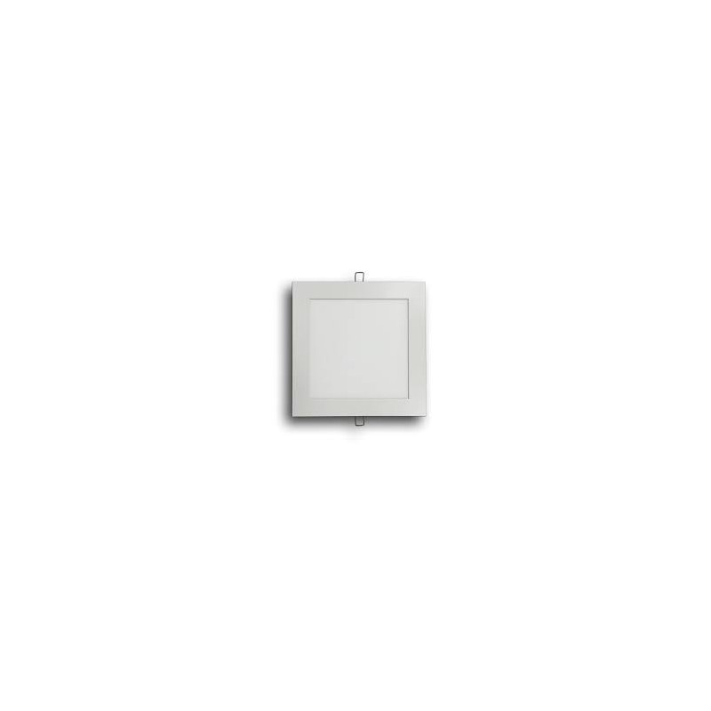 DOWNLIGHT CUADRADO 20W, BLANCO EMPOTRABLE  4000K.