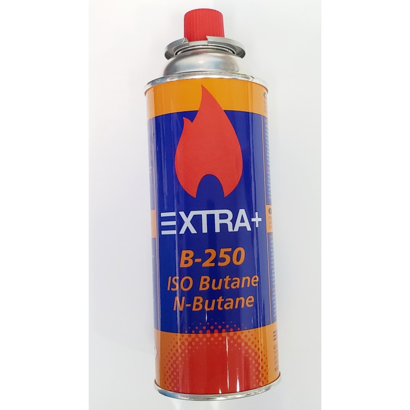 RECAMBIO GAS BUTANO MINI COCINA 220 GR, EXTRA+ B-250