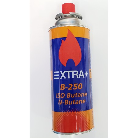 RECAMBIO GAS BUTANO MINI COCINA 220 GR, EXTRA+ B-250