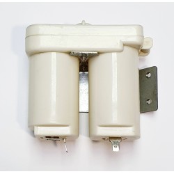 CONTENEDOR,EMBASE,PILAS,CONECTOR,R20,FORCALI