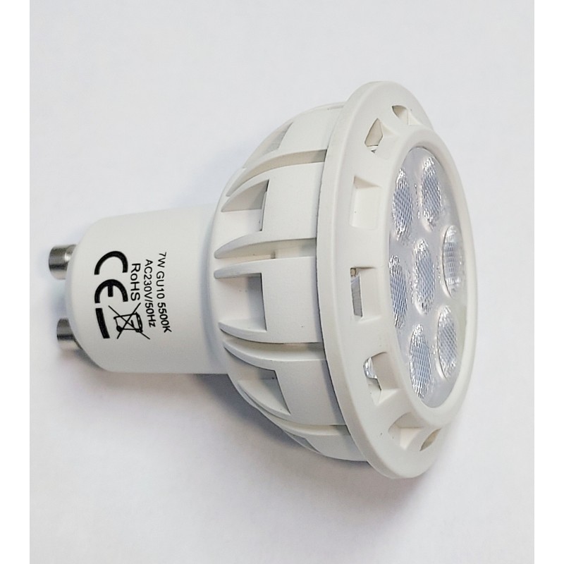 bombilla led 5w,smd gu-10 220v,3000ºK CALIDA,lapafil