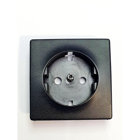 TAPA ENCHUFE EUNEA  NEGRO SM180 SCHNEIDER