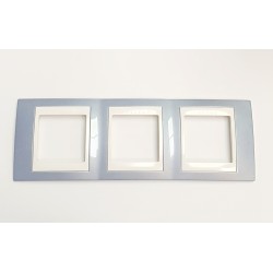 MARCO PLUS  3 ELEMENTOS HORIZONTAL UNICA AZUL GLACIAL