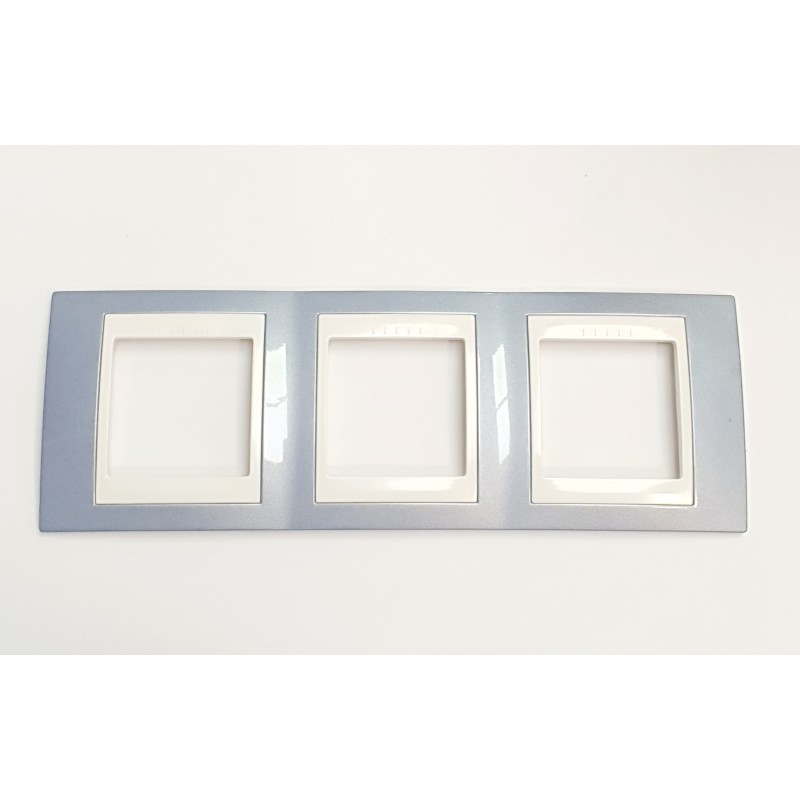 MARCO PLUS  3 ELEMENTOS HORIZONTAL UNICA AZUL GLACIAL