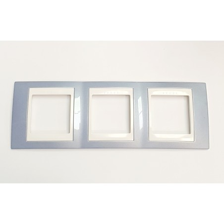 MARCO PLUS  3 ELEMENTOS HORIZONTAL UNICA AZUL GLACIAL POLAR