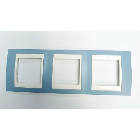 MARCO PLUS  3 ELEMENTOS HORIZONTAL UNICA AZUL MANGANESO EUNEA