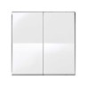 DOBLE TECLA SIMON 28 BLANCO,NIEVE