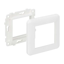 marco y bastidor para caja de pared de superficie y empotrar blanco Simon K45