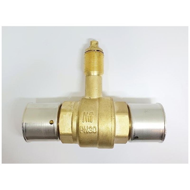 VALVULA EMPOTRAR BOLA multicapa multisaper press tipo u 32X3mm
