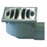 Sumidero sifónico 10,4x10,4 rejilla inox. s/h A-39 RIUVERT