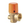 VALVULA SEGURIDAD CON TOMA MANOMETRO SOLAR 1/2- 3/4-8BAR DUCO H-H
