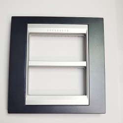MARCO CENTRALIZACION 2X4 UNICA TOP  GRIS METAL