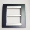 MARCO CENTRALIZACION 2X4 UNICA TOP  GRIS METAL
