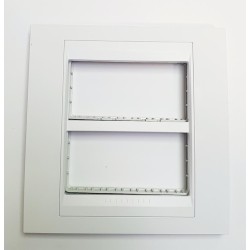 MARCO CENTRALIZACION 2X4 UNICA  POLAR UNICA SCHNEIDER