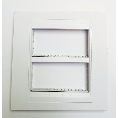 MARCO CENTRALIZACION 2X6 UNICA  POLAR UNICA SCHNEIDER
