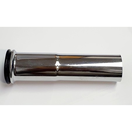TUBO CROMO,ALARGO,SIFON,SANITARIO,LAVABO,DESAGUE,VALVULA