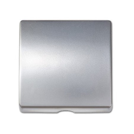 Tapa salida cable 82051-33 aluminio mate Simon