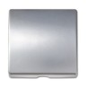 Tapa salida cable 82051-33 aluminio mate Simon