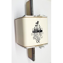 FUSIBLE NH3  NH 500A /690V DF  TAMAÑO 3 df 304500