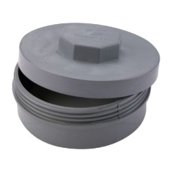 Tapón registro macho 75mm ,desague