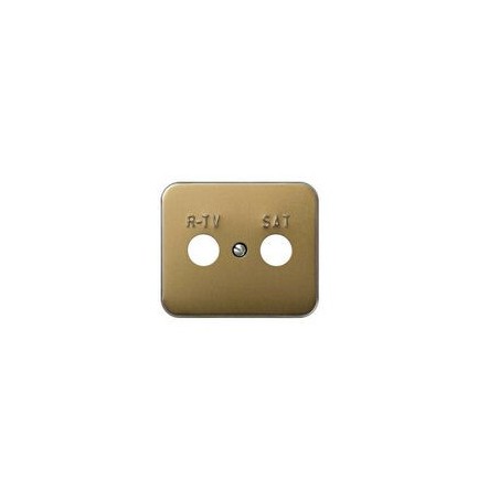 TAPA TOMA TV/SAT SIMON 75 BRONCE