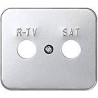 TAPA TOMA TV/SAT SIMON 75 ALUMINIO