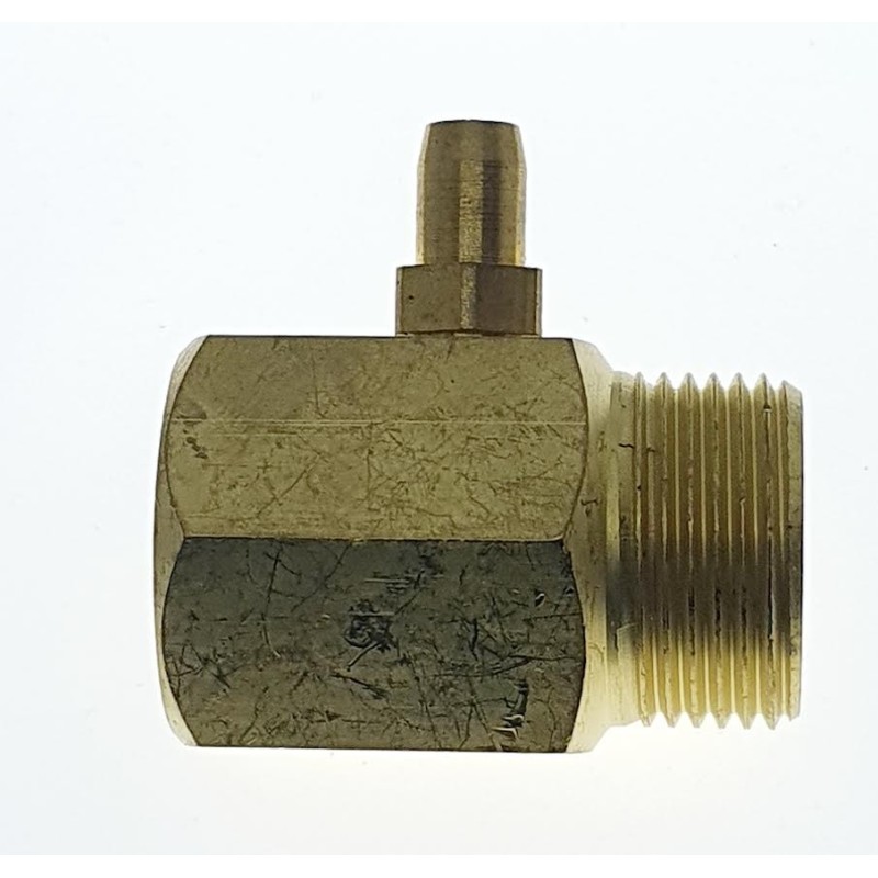 Conexión para tomador GAS NATURAL 3/4”H -3/4”M Y PURGADOR