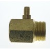 Conexión para tomador GAS NATURAL 3/4”H -3/4”M Y PURGADOR