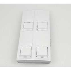 RJ45 INFRA+,SCHNEIDER,UNICA,DOBLEENCHUFE