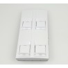 RJ45 INFRA+,SCHNEIDER,UNICA,DOBLEENCHUFE