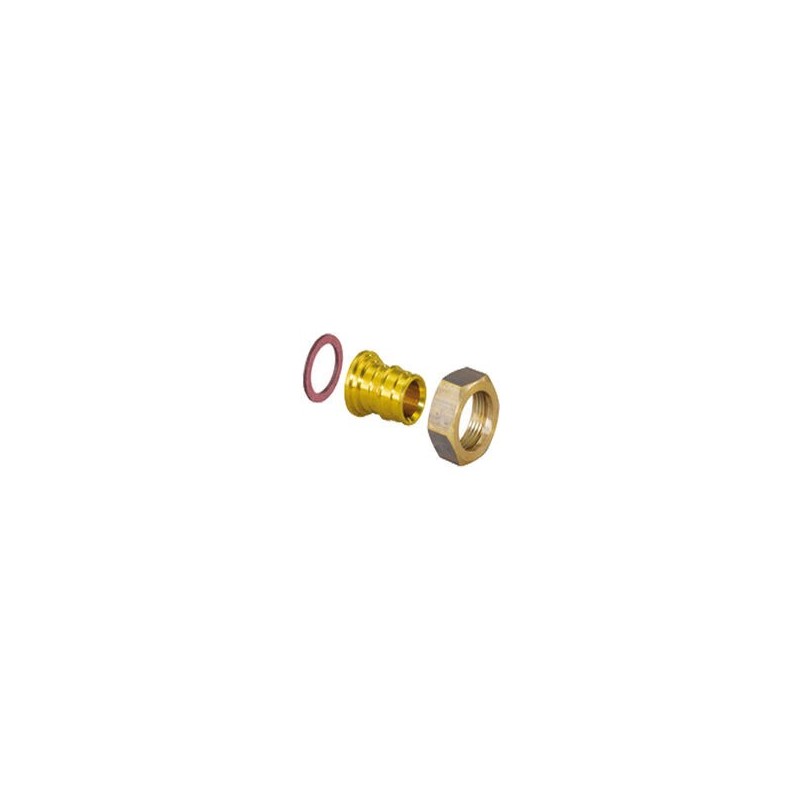 RACOR TUERCA MOVIL LATON WIRSBO 16X1/2 HEMBRA UPONOR
