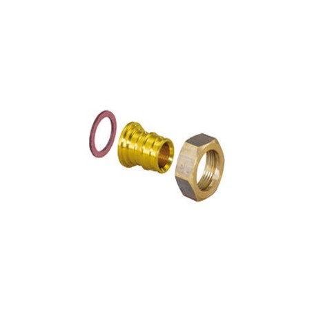 RACOR TUERCA MOVIL LATON WIRSBO 16X1/2 HEMBRA UPONOR