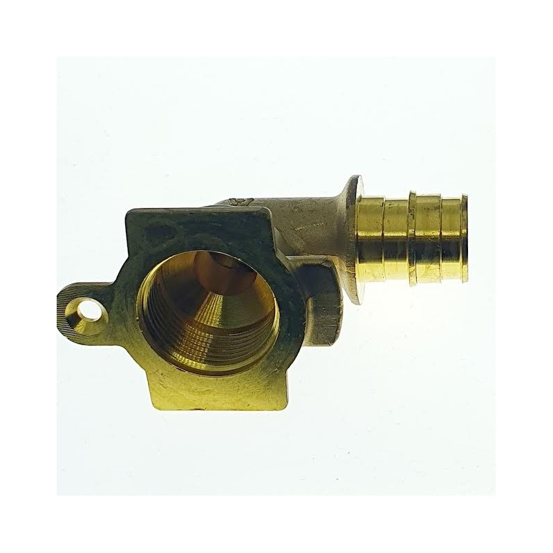 CODO METALICO 20x3/4" PARA ENCASTRAR LATON WIRSBO UPONOR