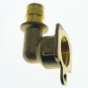 CODO METALICO 20x3/4" PARA ENCASTRAR LATON WIRSBO UPONOR