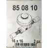 LLAVE EMPOTRAR MANDO OCULTO SANITHERM 16MM   CHEMIDRO