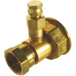 Conexión para tomador Peterson Doble tuerca loca 20X150 - 7/8”