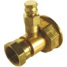 Conexión para tomador Peterson Doble tuerca loca 20X150 - 7/8”