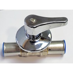 LLAVE EMPOTRAR.SANITHERM 26MM PALANCA  CHEMIDRO, FAR,MULTICAPA,CH