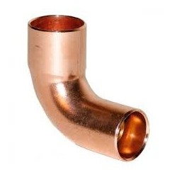 CURVA 90º COBRE SOLDAR FIG,1A CU  MACHO HEMBRA 35MM