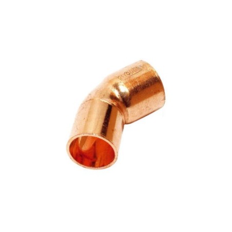 CURVA 45º COBRE SOLDAR FIG,40 CU  MACHO HEMBRA 35MM