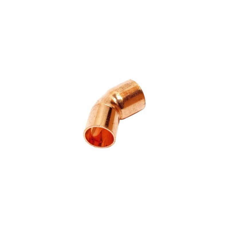 CURVA 45º COBRE SOLDAR FIG,40 CU  MACHO HEMBRA 18MM