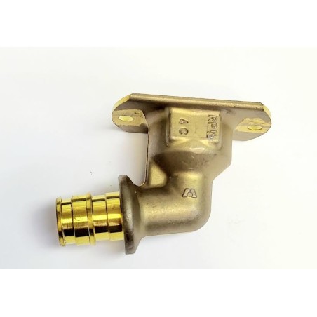 CODO EMPOTRAR METALICO 16x1/2" PARA ENCASTRAR, LATON WIRSBO UPONOR